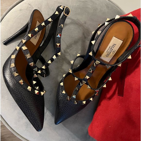 Valentino Garavani Shoes - VALENTINO GARAVANI ROCKSTUD SLING